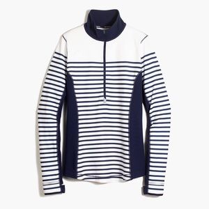 New Balance x J. Crew striped pullover